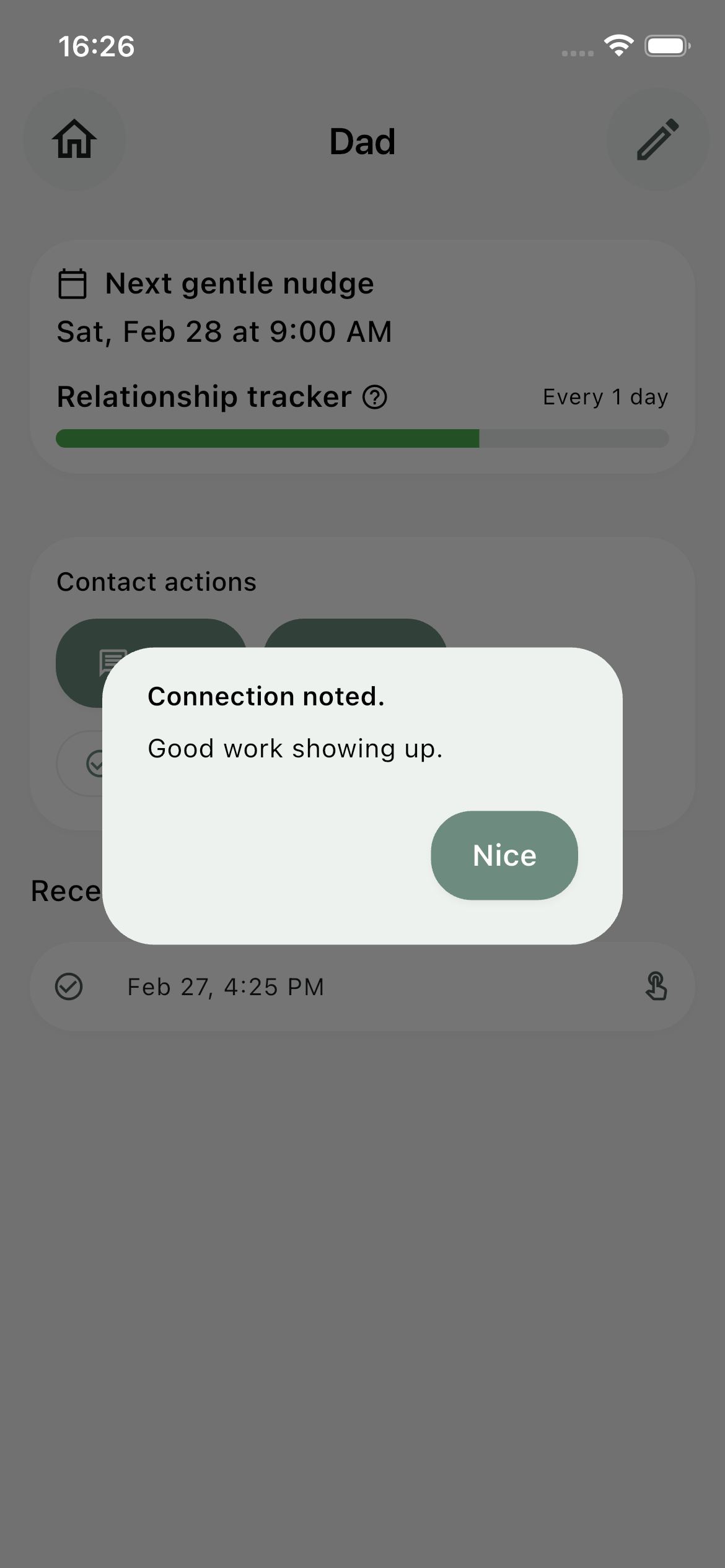 Reach out fast iPhone preview